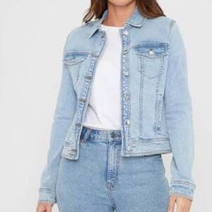 Ci Sono Light Blue Denim Collection Jacket